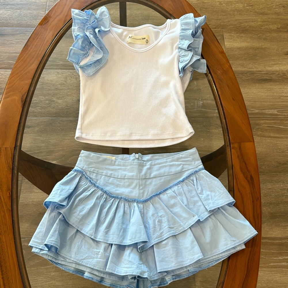 Girls shirt & skirt bundle